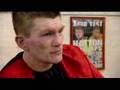 hatton mayweather padwork boxing
