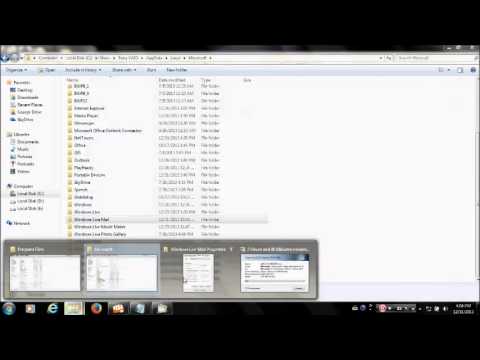 how to email with windows live