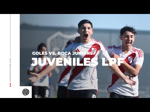  Goles de los Superclásicos de Juveniles LPF | River Plate vs. Boca Juniors