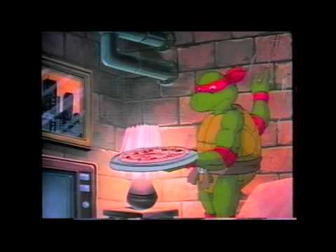 Teenage Mutant Ninja Turtles VHS - reklam