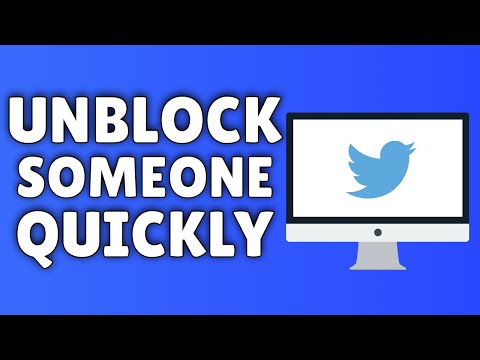 how to i unblock someone on twitter
