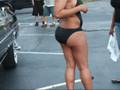 videos de thick model at calendar shoot