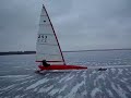 Nite Iceboat on White Bear Lake