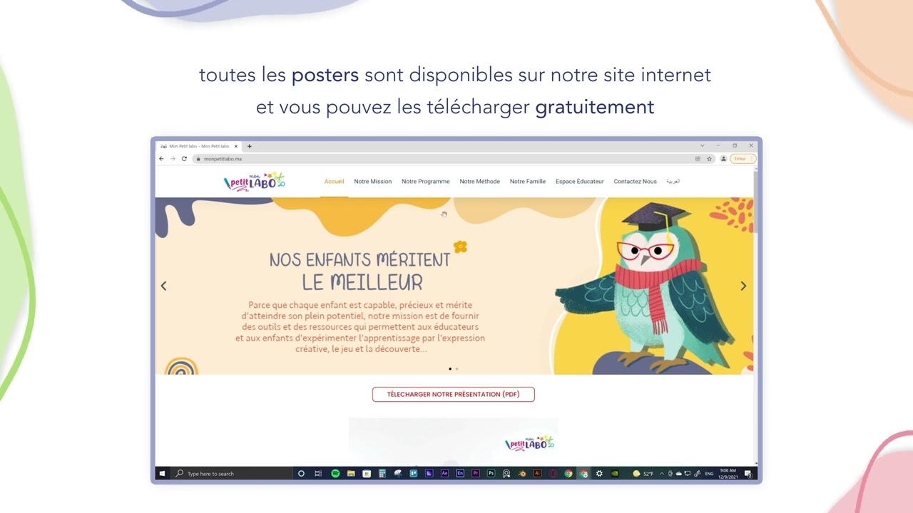 Notre site web comment télécharger nos ressources numériques