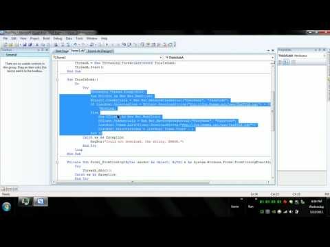 how to make a facebook messenger in vb