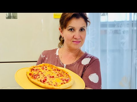 ‼️2 минуты и ВКУСНОЕ ТЕСТО готово! Самая быстрая и простая ПИЦЦА🍕 Готовлю несколько раз в неделю ‼️