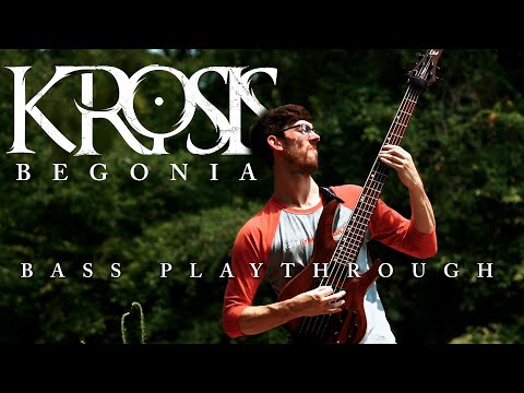 ESP B-1005 - Begonia Bass Playthrough by Brian Krahe of Krosis