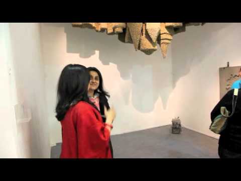Dynamic mediums of art work at Gallery Espace 