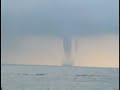 Three waterspouts