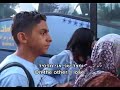 almost 9,000 palestinians are being held in prisons inside israel, in violation of international humanitarian law. in hundreds of cases, israel forbids adult relatives to visit, so it is left to children under 16 to maintain the family contact. www.btselem.org