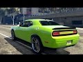 2009 Dodge Challenger SRT8 для GTA 5 видео 3