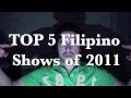 TOP 5 FILIPINO SHOWS OF 2011 ...Eat Bulaga # ?