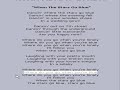 Stars go blue with lyrics