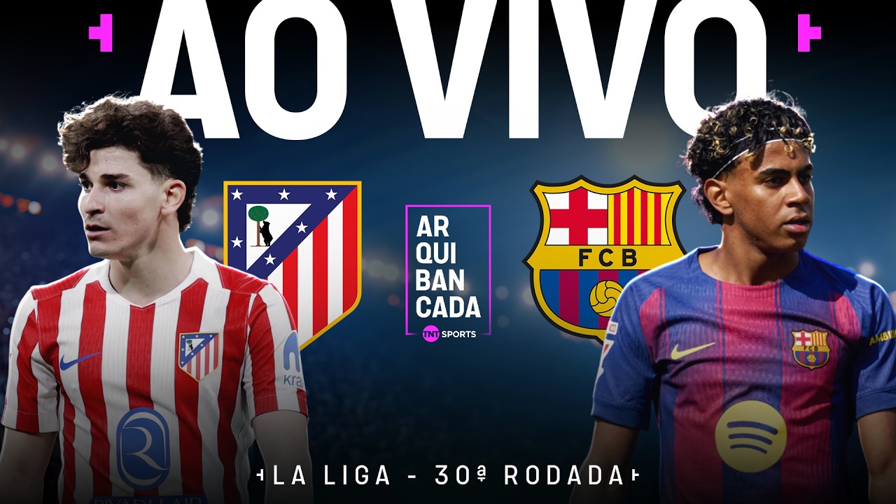 Ao Vivo: Atlético De Madrid X Barcelona (Pré-Jogo E Narração) | La Liga 2026