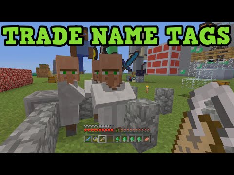 tags - This is a tutorial on how to get name tags in Minecraft Xbox 360 & Minecraft PS3 by trading with NPC villagers. - Previous Video(TU21 QnA): https://www.youtube.com/watch?v=X7d4owyMb5U - Learn...