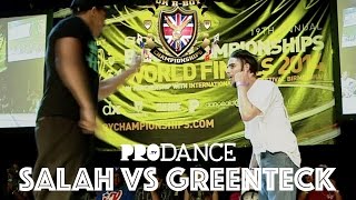 Salah vs Greenteck – UK B-Boy Championships 2014 – Popping Semi Final