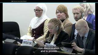 From Education to Employment: Ending Structural Discrimination Against Persons with Albinism
