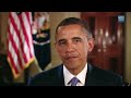 President Obama's Video Message for the 2013 Annual Martin Luther King Jr. Commemorative Service