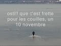 snowmobile on water (crash)
