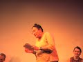 text by garance dor, recited by marie-fran�oise, sylvaine h�lary on flute. soir�e slam hosted by dgiz