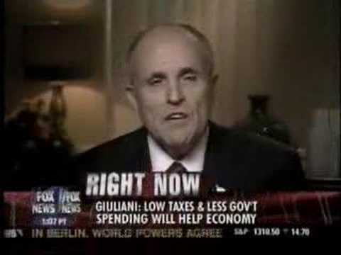 0 Rudy Giuliani on The Economy