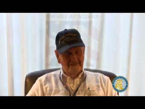 USNM Interview of Jack Brock Part One Joining the Navy and life on the USS Missouri during WWII