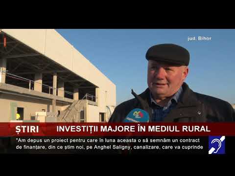 Investiții majore în mediul rural