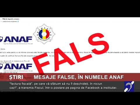 Mesaje false, în numele Fiscului
