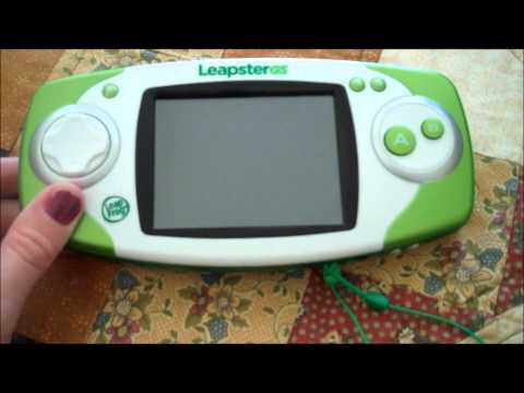 how to open battery door on leapster gs