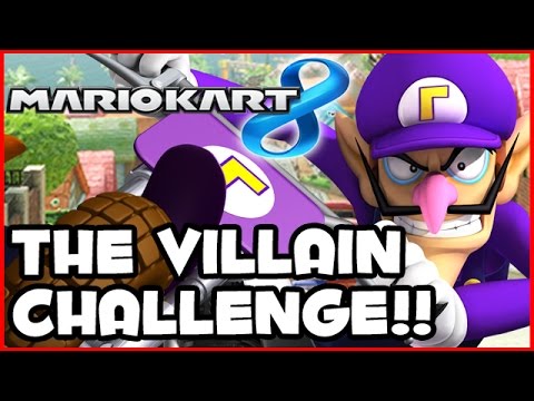 Mario Kart 8 Wii U - THE VILLAIN CHALLENGE!! (1080p MK8 Multiplayer Gameplay)