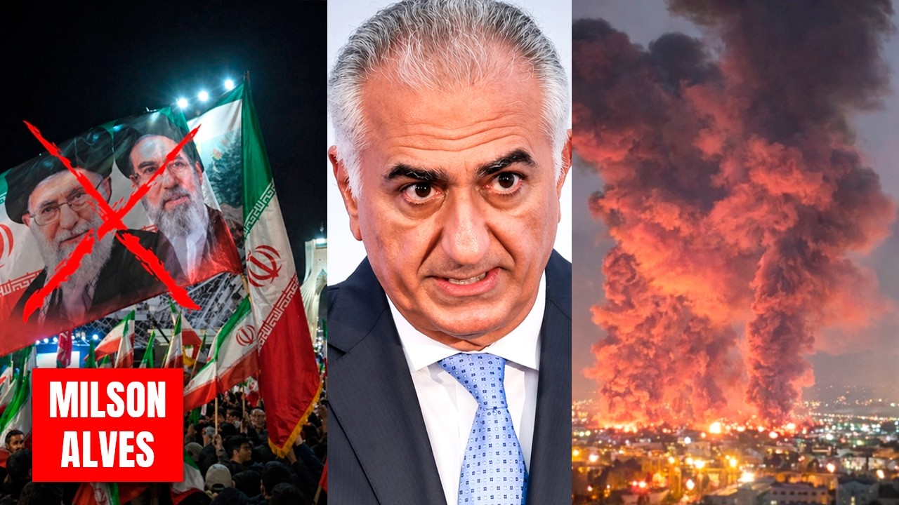 ÚLTIMAS: PRÍNCIPE Iraniano EXILADO desafia Europa e convoca revolução urgente