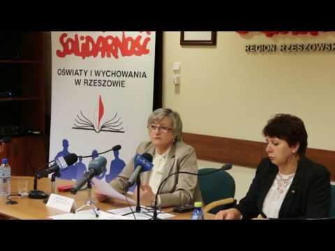 Konferencja Prasowa Regionalnej Sekcji Oświaty i Wychowania w Rzeszowie 10.10.2016 r. Konferencja Prasowa Regionalnej Sekcji Oświaty i Wychowania w Rzeszowie 10.10.2016 r.