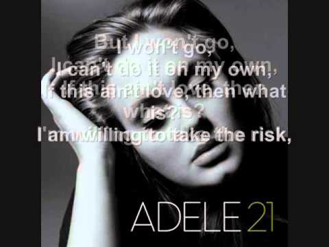 Adele – He Won’t Go + Lyrics