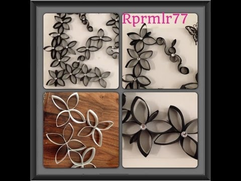 Craft Series: DIY Artwork for your Room using empty toilet paper rolls