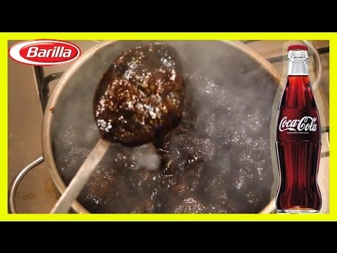 What - coke What happens if you boil Coca Cola? barilla barilla i piccolini Cosa accade se fai bollire la Coca Cola? 25 min erhitzen. Non vi siete mai chiesti cosa ...
