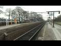 Extra Railion flatcar  freight Train at Horst-Sevenum,the NL