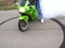 Palenie gumy CBR f1 Krasnopol Palenie gumy CBR f1 Krasnopol