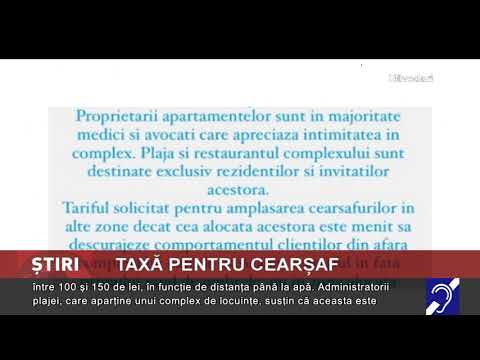 Taxă uriașă, pentru cearșaf