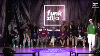 鎰隆 vs Jackson Boogie J – 2017 FUNKZILLA GAME WORLD FINAL POPPING PUBLIC SIDE BEST16