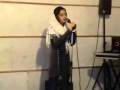 An Iranian (Persian) girl singing Adele - Someone like you