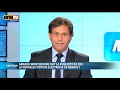 toute l'actualit� sur http://www.bfmtv.com/ le ministre du redressement productif, arnaud montebourg, est arriv� � bord d'une renault zoe, mod�le phare de la...