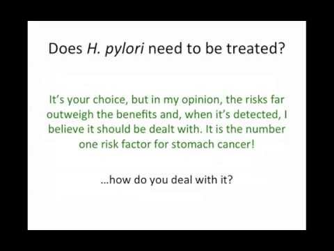 how to cure h pylori fast