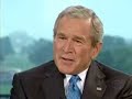 Bush is having a hard time connecting iraq to 9/11 and Al-Qu
