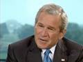 Bush is having a hard time connecting iraq to 9/11 and Al-Qu