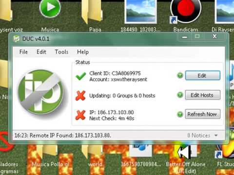 how to no-ip minecraft server