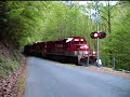 With dynamic brakes whinning, RJ Corman drops downgrade... With dynamic brakes whinning, RJ Corman drops downgrade...