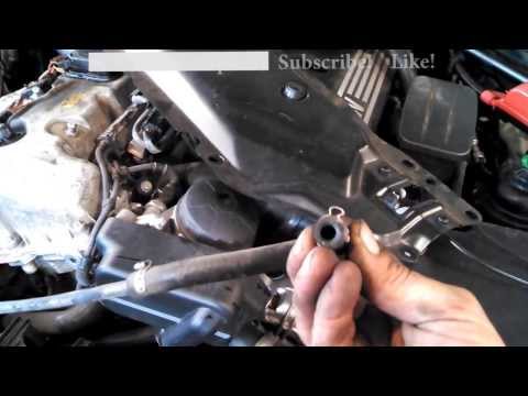 Radiator replacement BMW 525i 2004 – 2007 Install Remove Replace 530i 530 xi