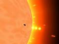 MPL3D Solar System   Sun lava