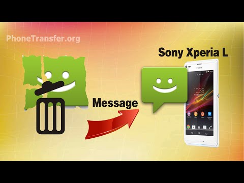 how to recover deleted messages on xperia s