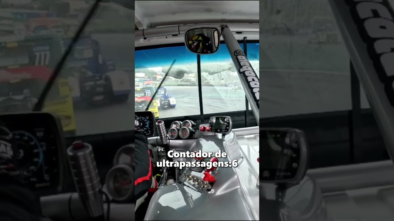 9 ultrapassagens em 30 segundos! 💥💨 Na relargada, @diegocolett saiu passando 9 caminhões e mudou a